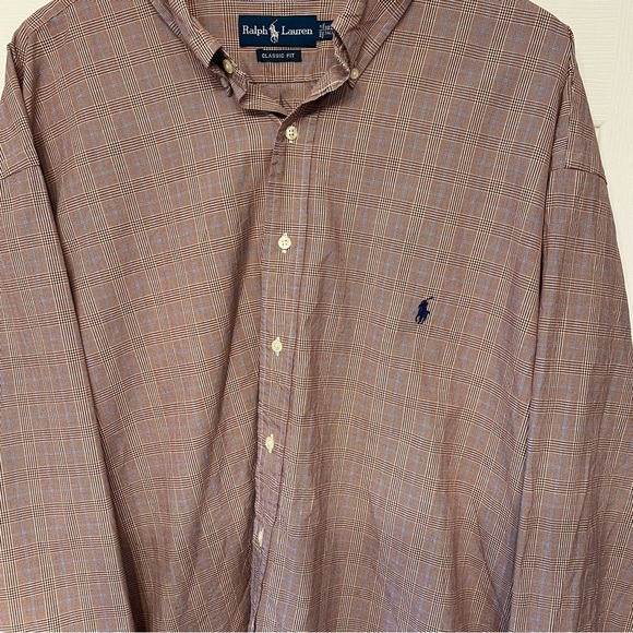 Ralph Lauren Men's 3XLT Button down long sleeve shirt - Picture 4 of 11